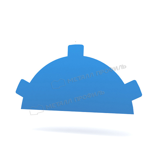 Заглушка конька круглого простая NormanMP (ПЭ-01-5015-0.5) ― заказать по умеренным ценам ― 200 тнг. ― в Алматы.